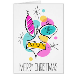 Retro Tree Baubles Group, verticaal