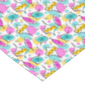 Retro Tree Baubles Multi 360 tablecloth Tafelkleed (Gekanteld)