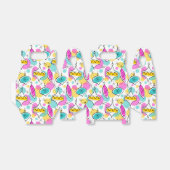 Retro Tree Baubles Multi-gunstige box Bedankdoosjes (Uitgevouwen)