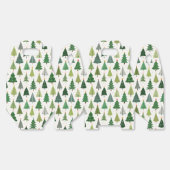 Retro Trees Bedankdoosjes (Ongevouwen)