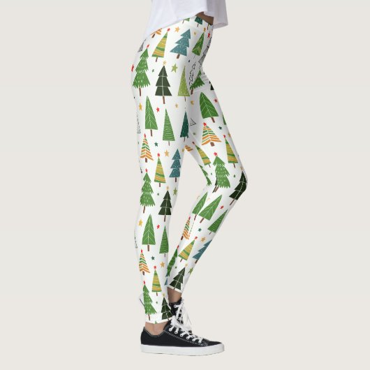 Retro Trees Leggings (Rechts)