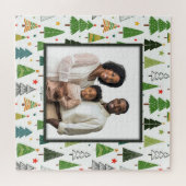 Retro Trees Legpuzzel (Horizontaal)