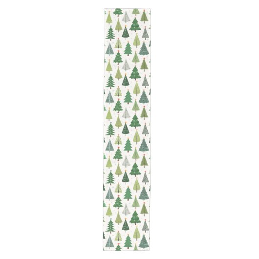 Retro Trees Medium Tafelloper (Voorkant)