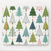 Retro Trees Muismat (Voorkant)