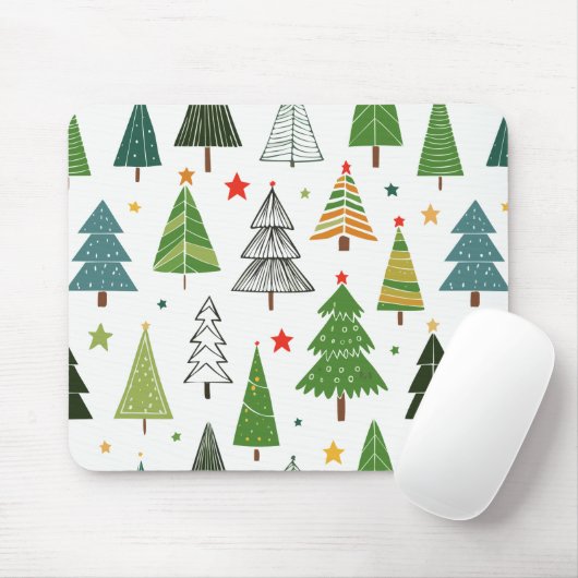 Retro Trees Muismat (Met muis)