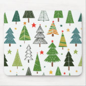 Retro Trees Muismat (Voorkant)