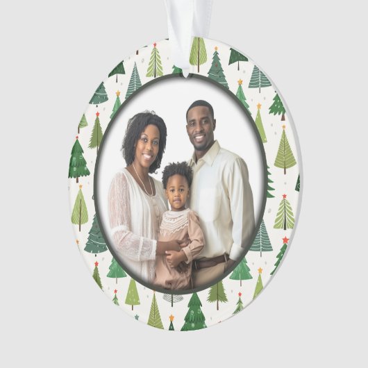 Retro Trees Ornament (voorkant)