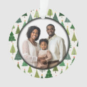 Retro Trees Ornament (voorkant)