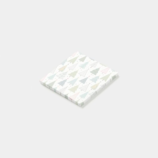 Retro Trees Post-it® Notes (Schuin)