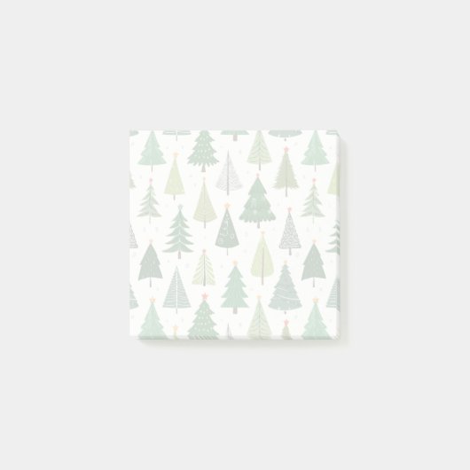 Retro Trees Post-it® Notes (Voorkant)