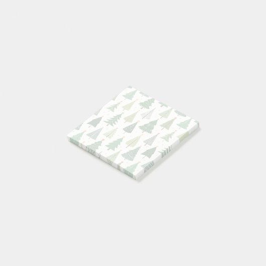 Retro Trees Post-it® Notes (Schuin)