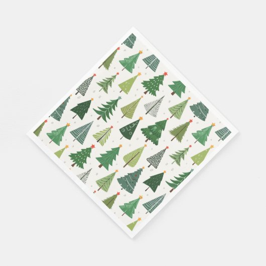 Retro Trees Servet (Hoek)