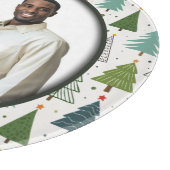 Retro Trees Snijplank (Hoek)