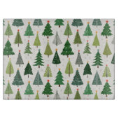Retro Trees Snijplank (Voorkant)
