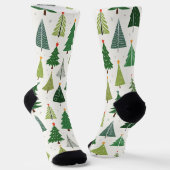 Retro Trees Sokken (Gebogen)