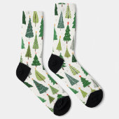 Retro Trees Sokken (Rechts)