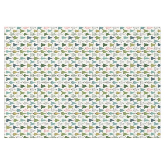 Retro Trees Tafelkleed (Voorkant (Horizontaal))