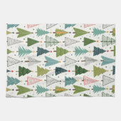 Retro Trees Theedoek (Horizontaal)