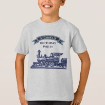 Retro Trein Kinderverjaardagsfeestje