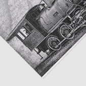 Retro,  trein, steampunk, scifi-thema tissuepapier (Detail)