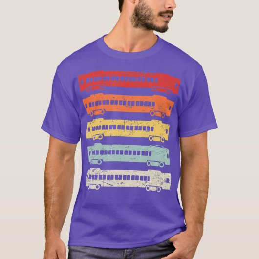 Retro trein t-shirt (Voorkant)