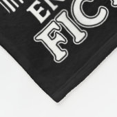 Retro Trendy Bookish Book Lover Reading Quotes Lea Fleece Deken (Hoek)