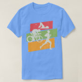 Retro  Triathlon 7 T-shirt (Design voorkant)
