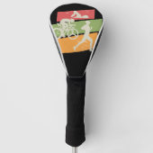 Retro  Triathlon Golfheadcover (Voorkant)