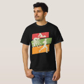 Retro  Triathlon T-shirt (Voorkant volledig)