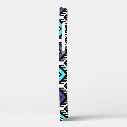 Retro Tribal Navajo: Geometrisch Naadloos. Case-Mate iPhone Case (Achterkant / Links)