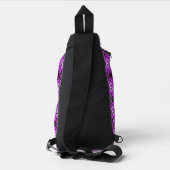 Retro Tribe Lila Flame Sling Bag (Achterkant)