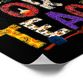Retro Trick of Teach leraar Halloween Costume Mann Poster (Hoek)