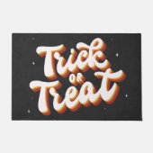 Retro-Trick or treat Deurmat (Voorkant)