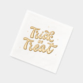 Retro-Trick or treat Folie Servetten (Links)