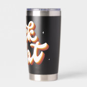 Retro-Trick or treat Geïsoleerde Drinkbeker (Achterkant)