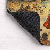 Retro Trick-or-Treat Halloween Muismat (Hoek)
