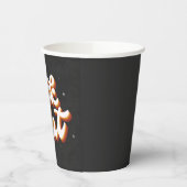 Retro-Trick or treat Papieren Bekers (Links)