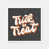 Retro-Trick or treat Servet (Voorkant)