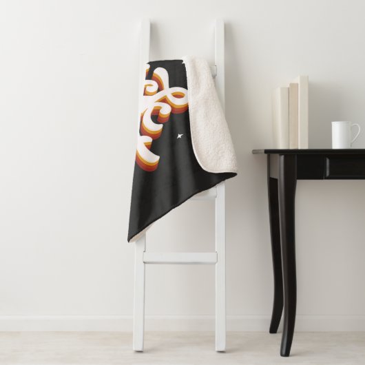 Retro-Trick or treat Sherpa Deken (In situ)