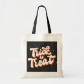 Retro-Trick or treat Tote Bag (Voorkant)