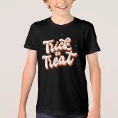 Retro-Trick or treat Tri-Blend Shirt (Voorkant)