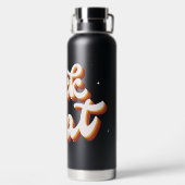 Retro-Trick or treat Waterfles (Achterkant)