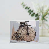 Retro Trike-Briefkaart Briefkaart (Staand voorkant)