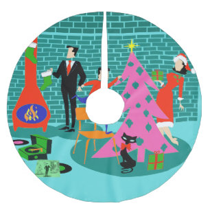 Retro Trimming kerstboomrok Kerstboom Rok
