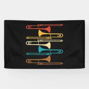 Retro Trombone - Jazz Spandoek