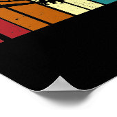 Retro  trombone Marching Band Trombone Poster (Hoek)