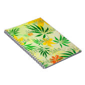 Retro Tropical Aloha Notitieboek (Rechterzijde)