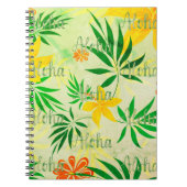 Retro Tropical Aloha Notitieboek (Voorkant)