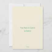 Retro Tropical Beach Adult Birthday Party Kaart (Achterkant)