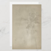 Retro Tropical Palm Tree Papier Stationery (Voorkant / Achterkant)